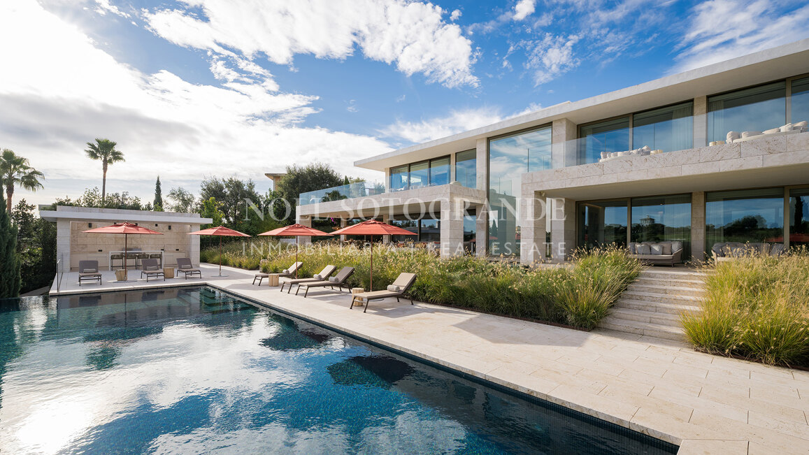 Villa icónicas en primera línea de golf