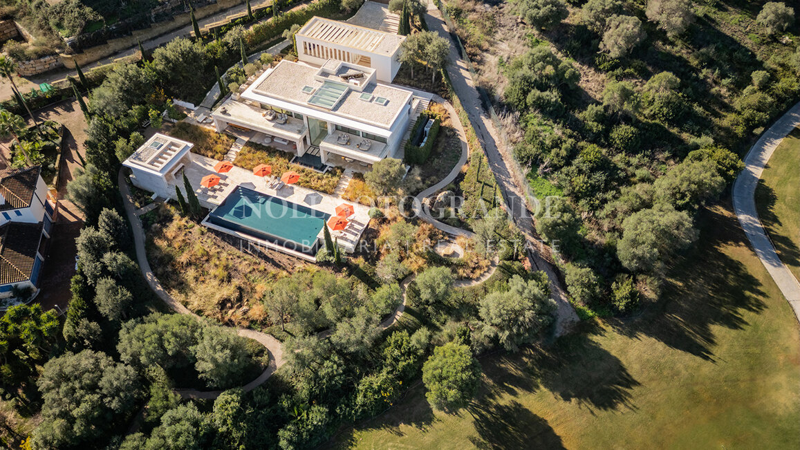 Villa icónicas en primera línea de golf