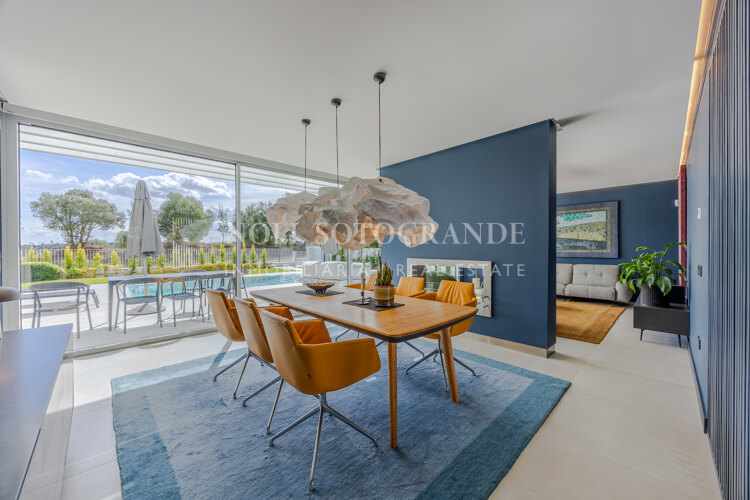 Front line golf property -semi-detached villa for sale