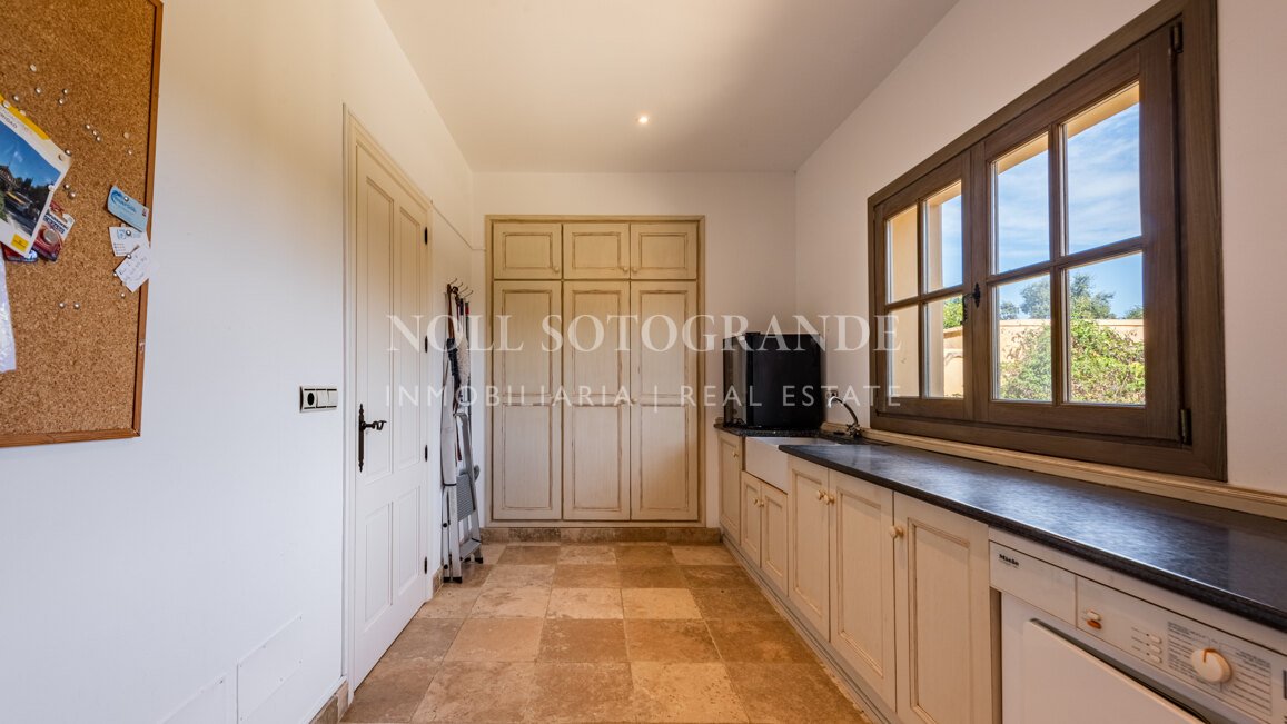 Charming 6-bedroom villa for rent front line to Valderrama Golf course, Sotogrande Alto