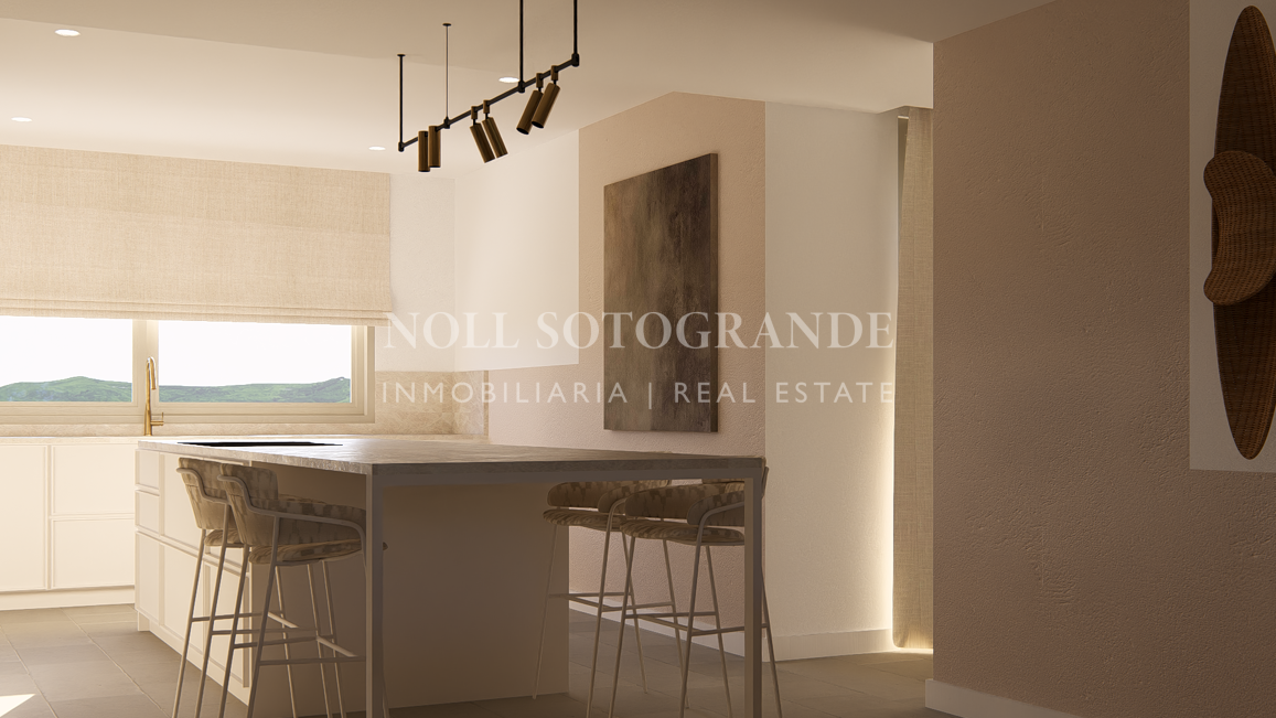Neubau Villa zum Verkauf in Sotogrande Alto, Zone G - Blick auf das Meer