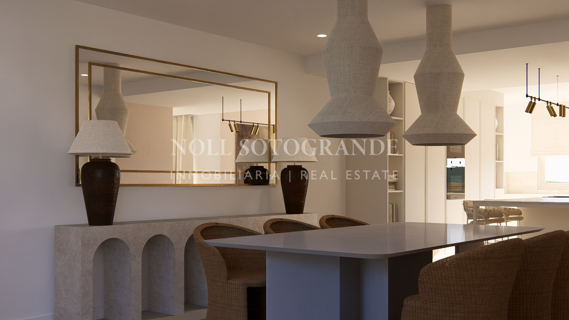 Neubau Villa zum Verkauf in Sotogrande Alto, Zone G - Blick auf das Meer