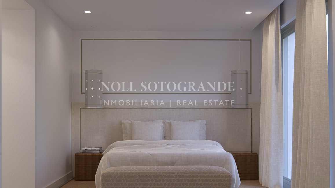 Neubau Villa zum Verkauf in Sotogrande Alto, Zone G - Blick auf das Meer