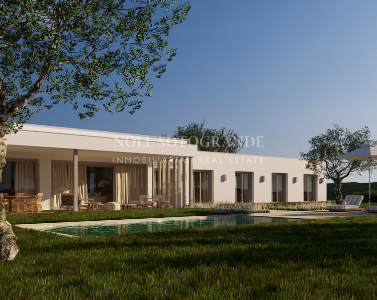 Neubau Villa zum Verkauf in Sotogrande Alto, Zone G - Blick auf das Meer