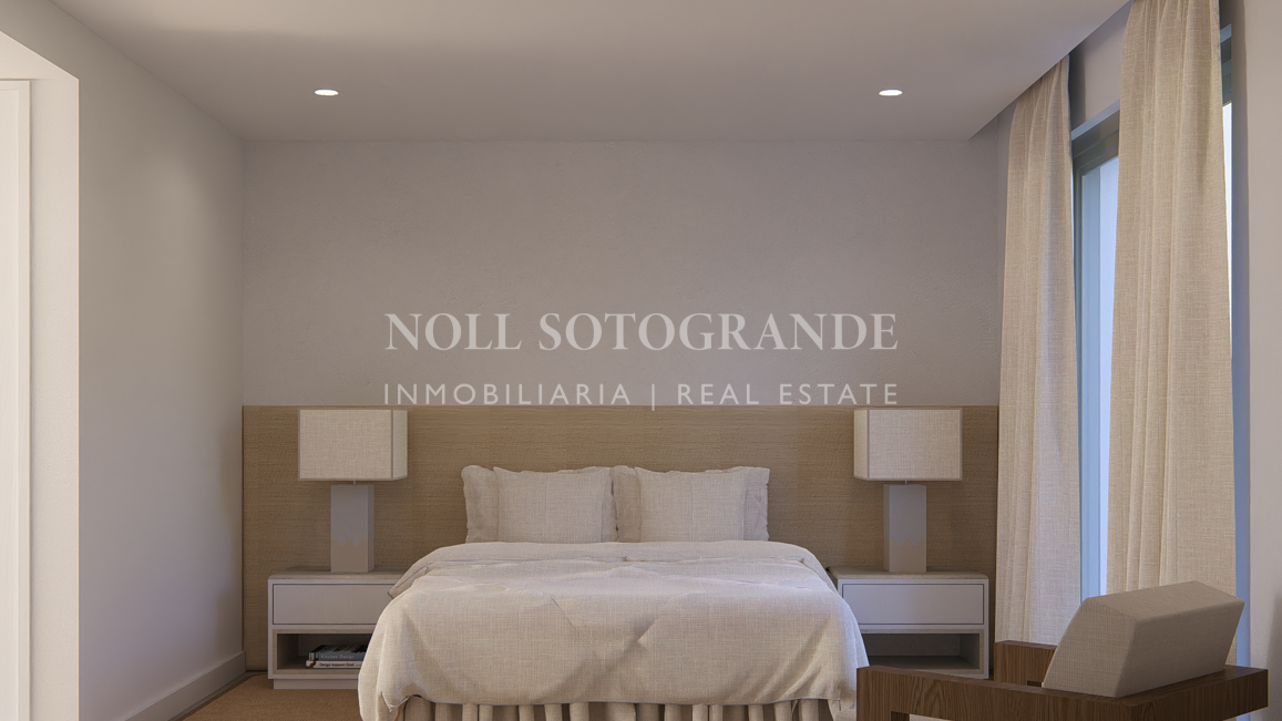 Neubau Villa zum Verkauf in Sotogrande Alto, Zone G - Blick auf das Meer