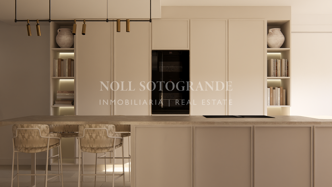 Neubau Villa zum Verkauf in Sotogrande Alto, Zone G - Blick auf das Meer