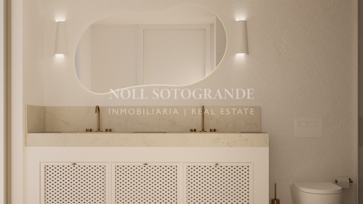 Neubau Villa zum Verkauf in Sotogrande Alto, Zone G - Blick auf das Meer