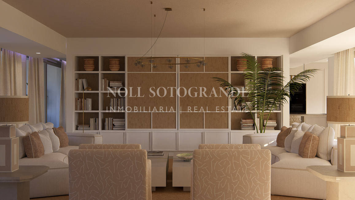 Neubau Villa zum Verkauf in Sotogrande Alto, Zone G - Blick auf das Meer
