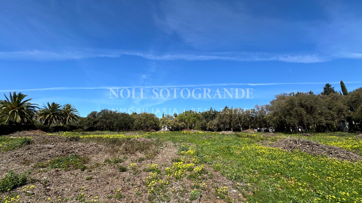 Spektakuläres Baugrundstück zum Verkauf in einer Top-Straße von Sotogrande Alto