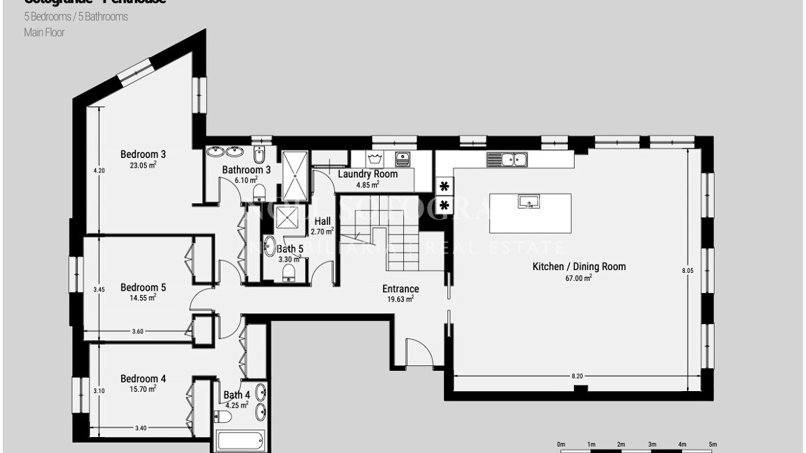 Duplex-Penthaus zu verkaufen in Ribera de la Necora Sotogrande Marina