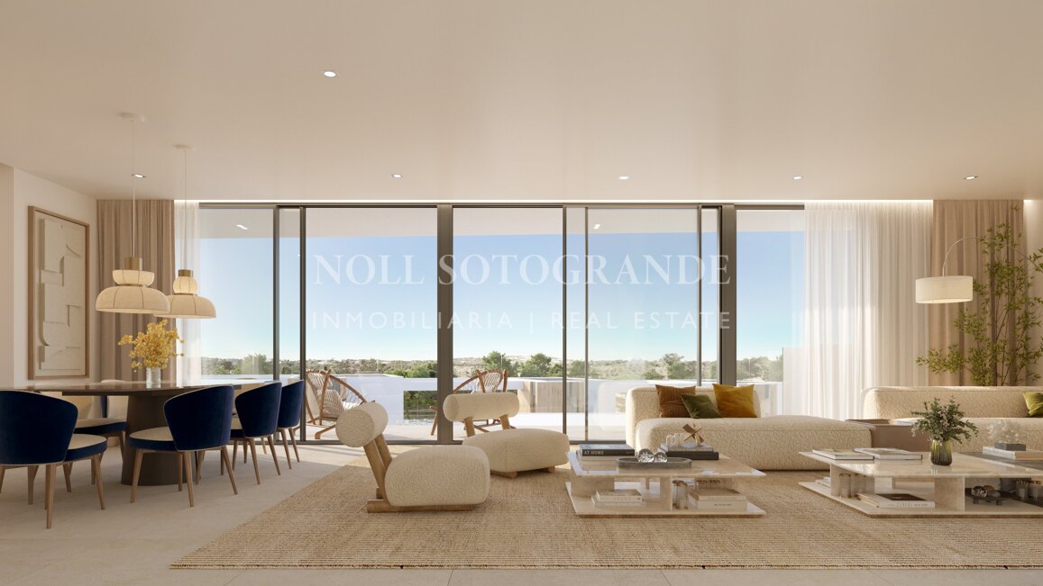 Ein neues Projekt von 14 Luxusreihenhäusern im Bau in Sotogrande