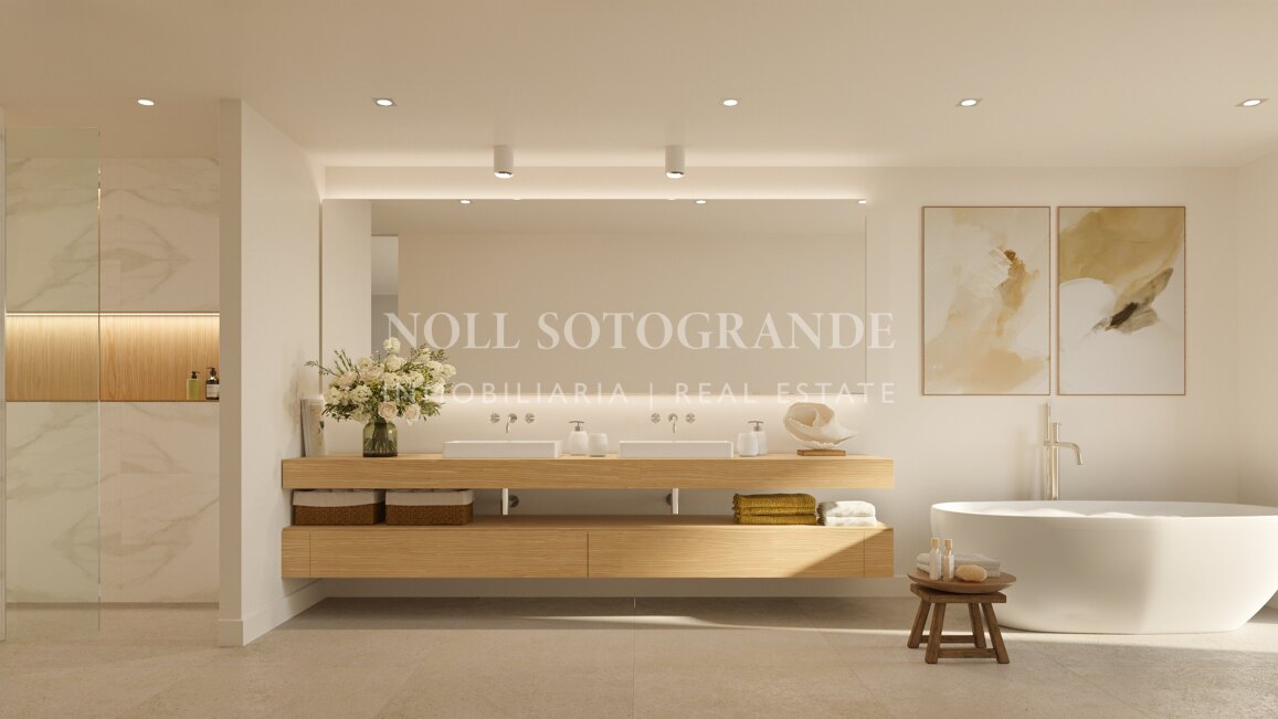 Ein neues Projekt von 14 Luxusreihenhäusern im Bau in Sotogrande