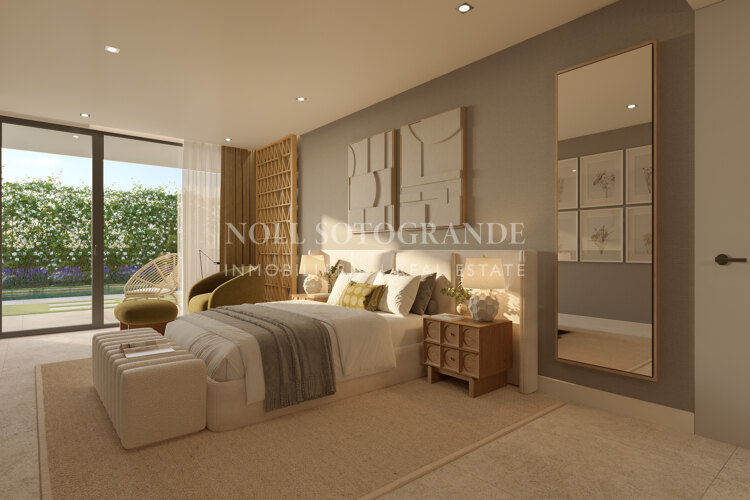 Ein neues Projekt von 14 Luxusreihenhäusern im Bau in Sotogrande