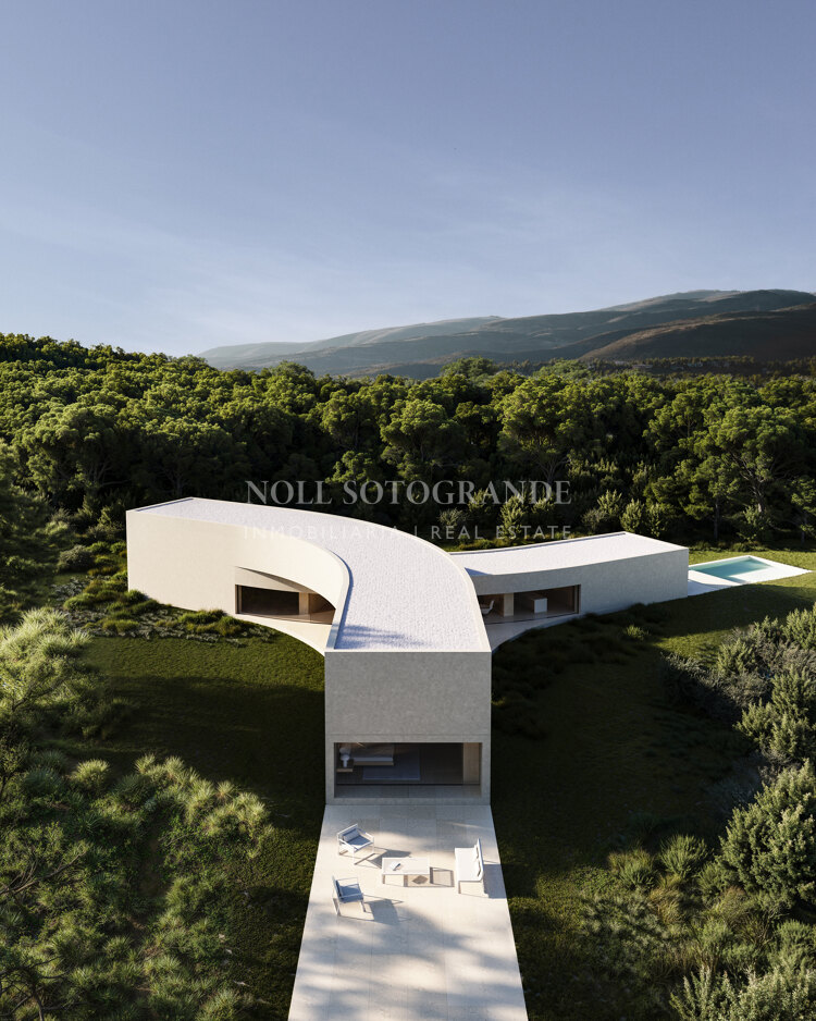 Villa Stern Projekt von Fran Silvestre in Altos de Valderrama