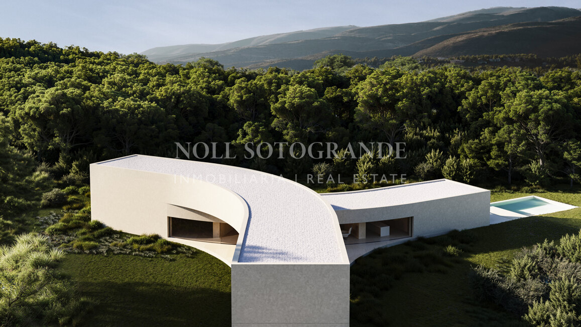 Villa Stern Projekt von Fran Silvestre in Altos de Valderrama