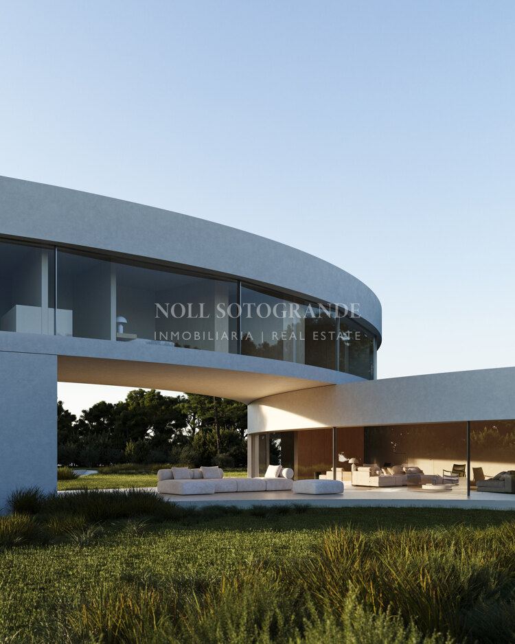 Villa Stern Projekt von Fran Silvestre in Altos de Valderrama