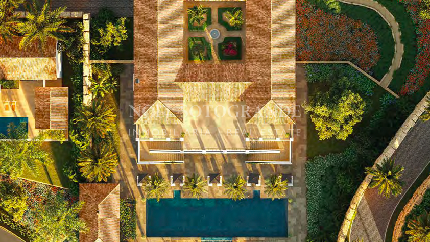 Exklusive mediterrane Villen mit Panoramablick