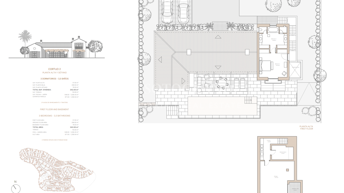 Exklusive mediterrane Villen mit Panoramablick