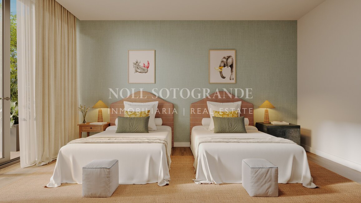 Villa de nueva construcción con 5 dormitorios y vistas panorámicas en La Reserva, Sotogrande