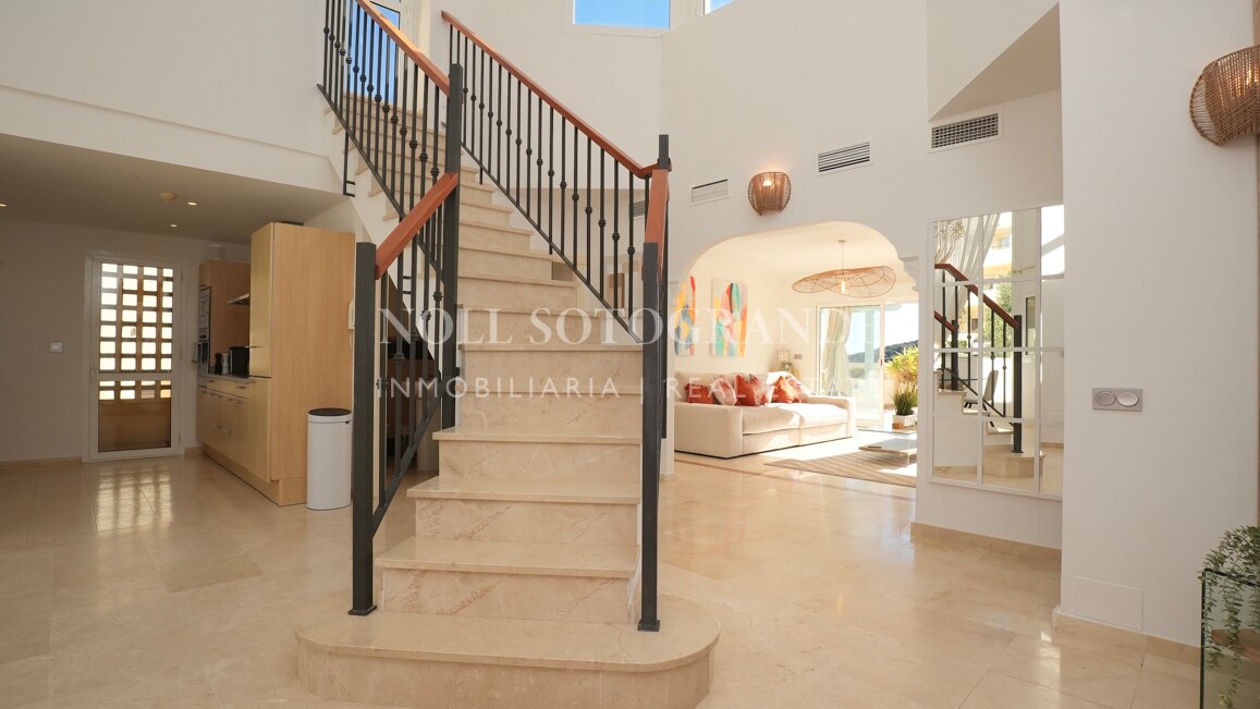 Luxurious 3-Bedroom Penthouse in San Roque Club with Sea Views