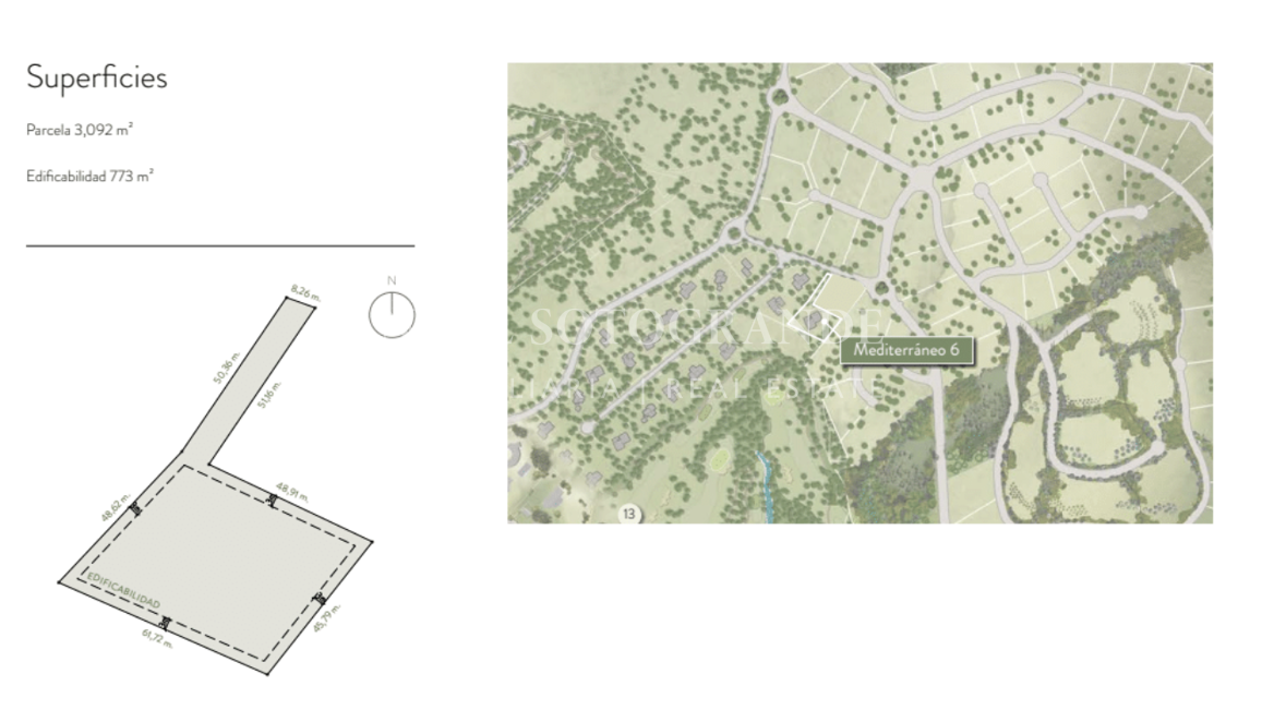 Exclusive plot for sale in La Reserva de Sotogrande