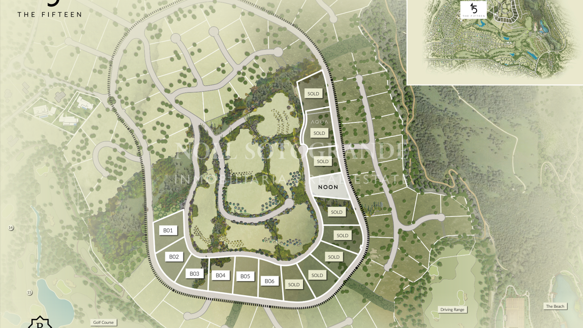 Parcelas exclusivas en venta en The Fifteen, La Reserva de Sotogrande