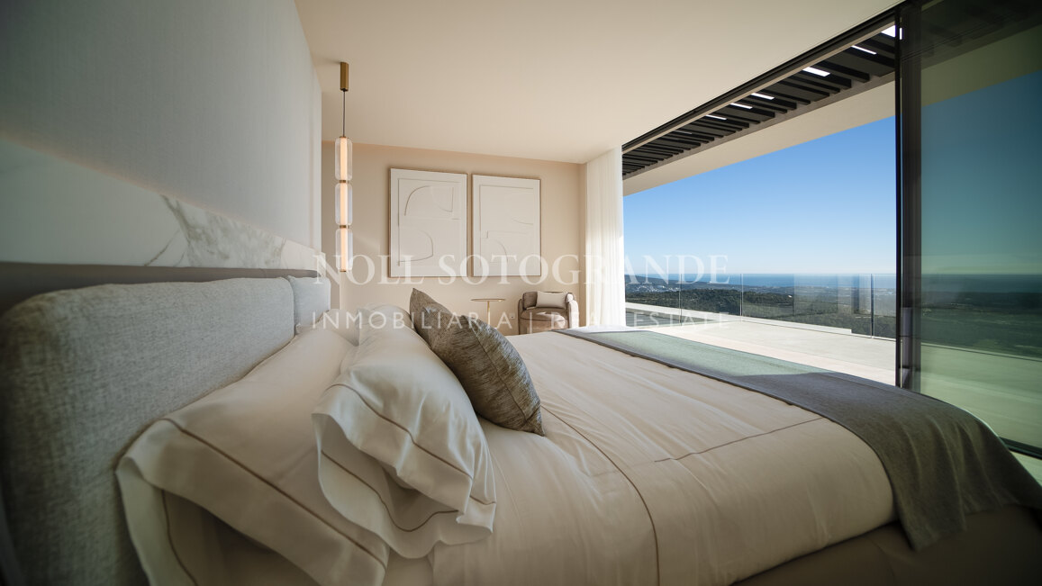 Moderne Villa mit unvergleichlichem Meerblick in Sotogrande