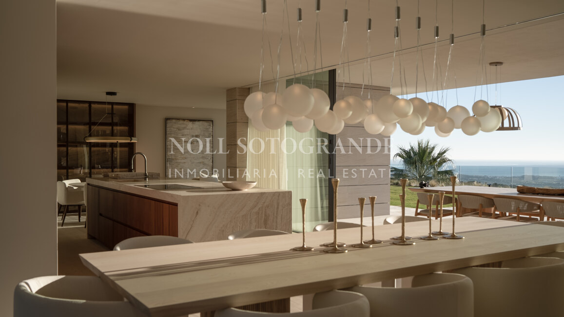 Moderne Villa mit unvergleichlichem Meerblick in Sotogrande