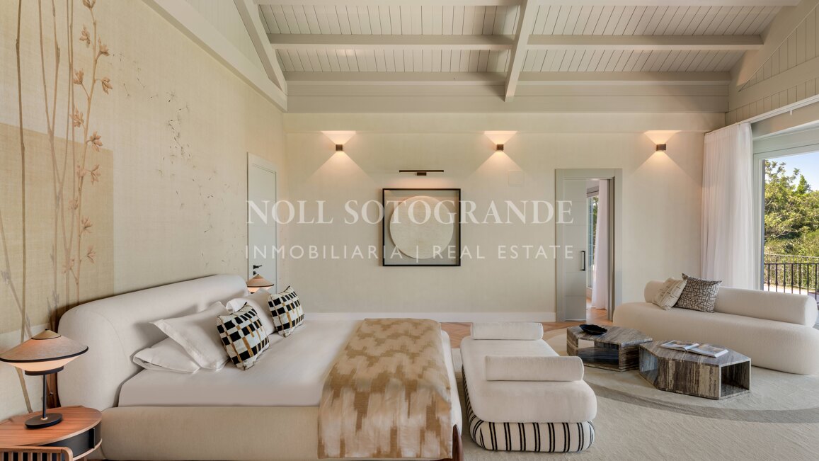 Villa Garden Pea Blossom - Atemberaubende traditionelle Villa in erster Golflinie und Panoramablick in Sotogrande