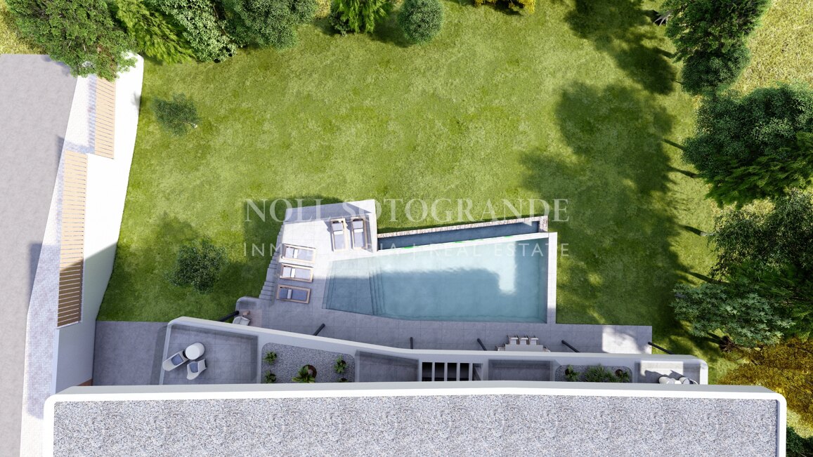 Flaches Baugrundstück mit Meerblick und Baugenehmigung in La Reserva de Sotogrande