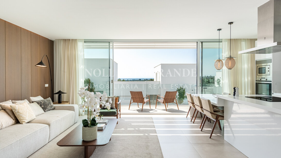 Stilvolles Townhouse mit spektakulärem Panoramablick bis zum Meer