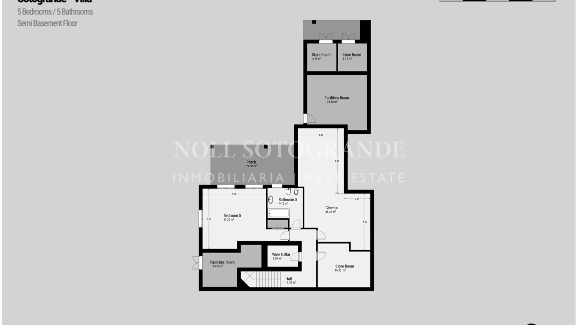 Luxuriöse 5-Schlafzimmer-Villa mit Kino in La Reserva de Sotogrande