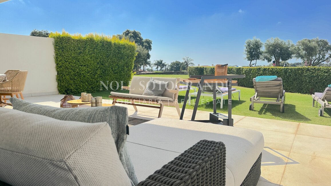 3-Zimmer-Wohnung im Erdgeschoss zur Vermietung im San Roque Club