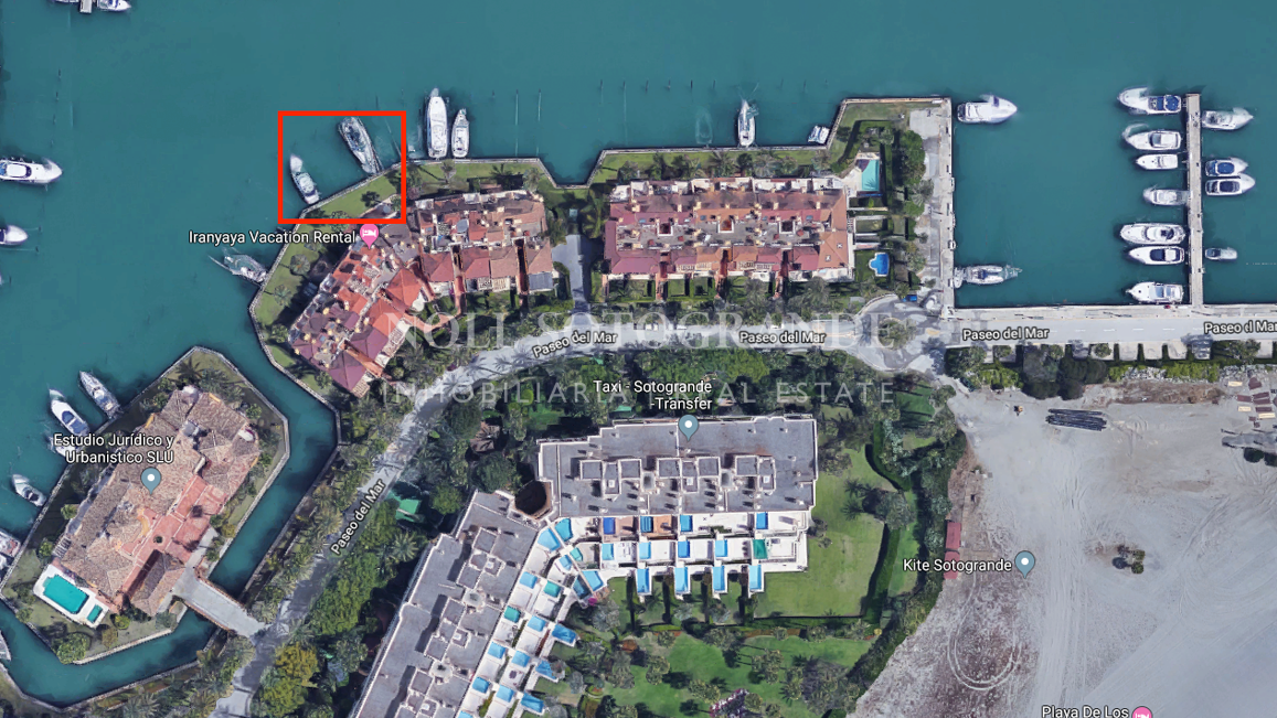 Sotogrande Marina, 15 Meter Liegeplatz zu verkaufen Ribera del Candil
