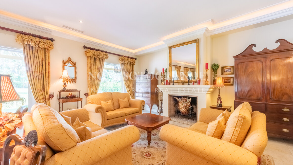 San Roque Club Golf Villa erste Linie Golf, Nähe Sotogrande.