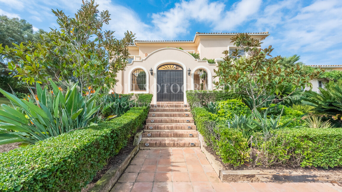 San Roque Club Golf Villa erste Linie Golf, Nähe Sotogrande.