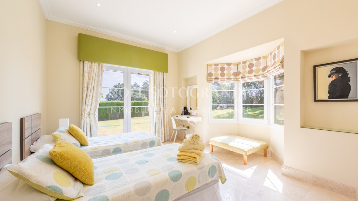 San Roque Club Golf Villa erste Linie Golf, Nähe Sotogrande.