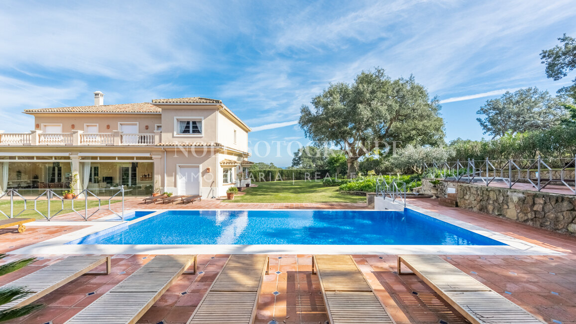 San Roque Club Golf Villa erste Linie Golf, Nähe Sotogrande.