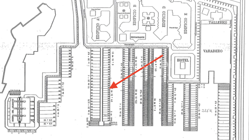 15 Meter Liegeplatz zum Verkauf im Hafen von Sotogrande