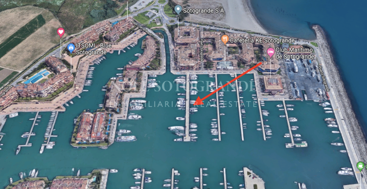 15 Meter Liegeplatz zum Verkauf im Hafen von Sotogrande