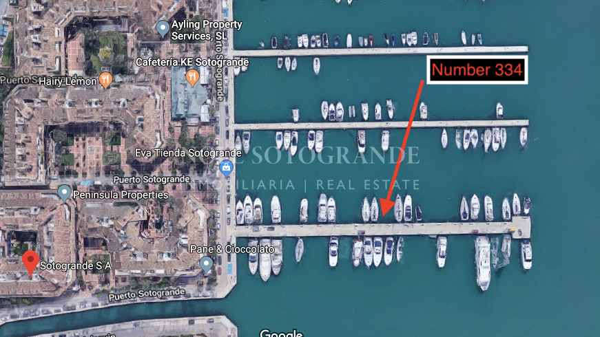 15 Meter Liegeplatz zum Verkauf im Hafen von Sotogrande