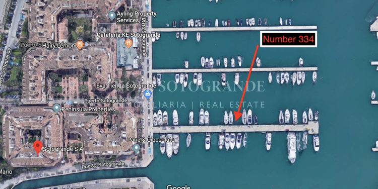 15 Meter Liegeplatz zum Verkauf im Hafen von Sotogrande