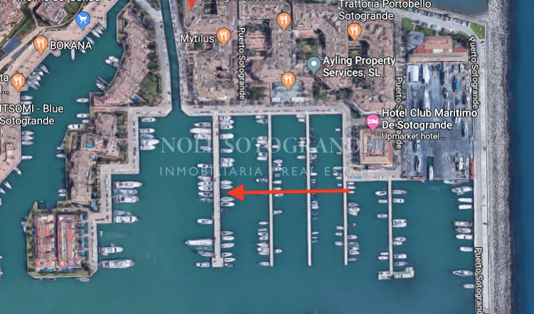 15 Meter Liegeplatz zum Verkauf im Hafen von Sotogrande