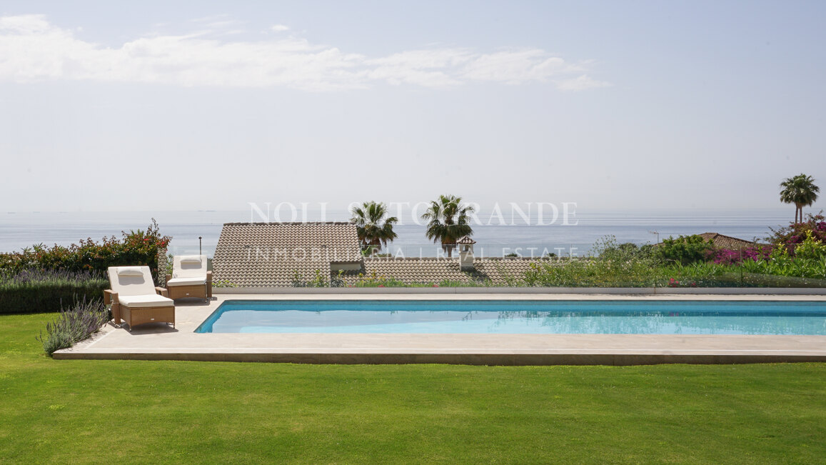 Villa mit traumhaftem Blick in Alcaidesa zu vermieten