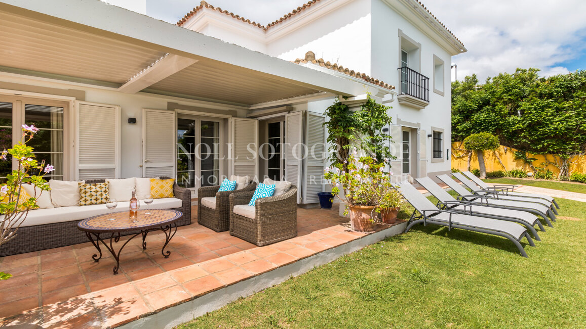 Sehr charmante Villa zur Ferienvermietung in Sotogrande
