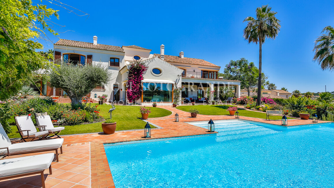Makellose Villa mit Meer-und Golfblick Sotogrande Alto