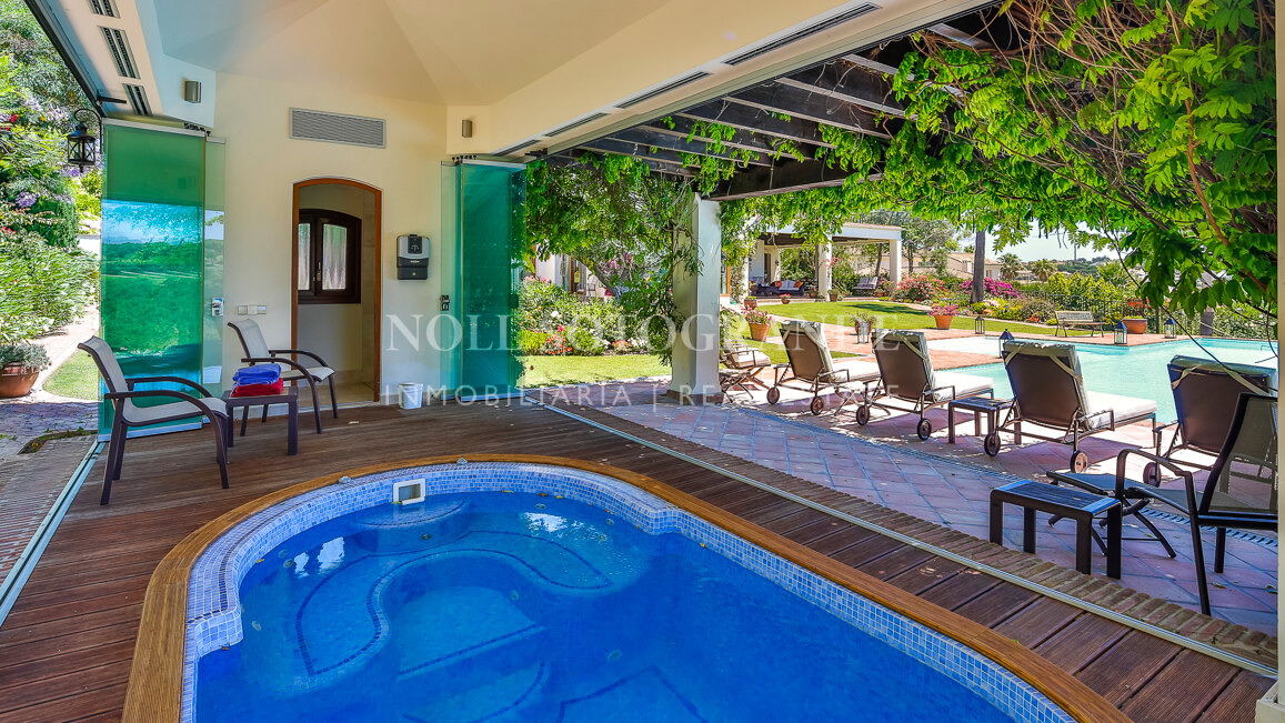 Makellose Villa mit Meer-und Golfblick Sotogrande Alto