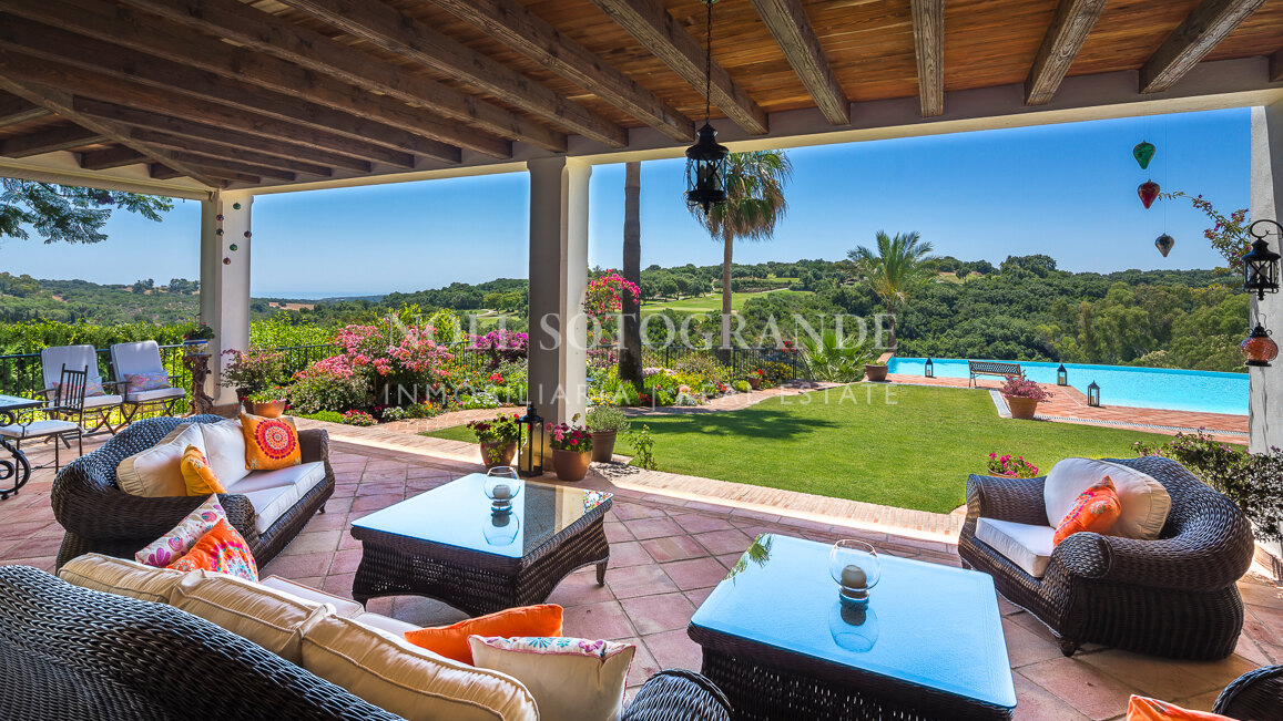 Makellose Villa mit Meer-und Golfblick Sotogrande Alto