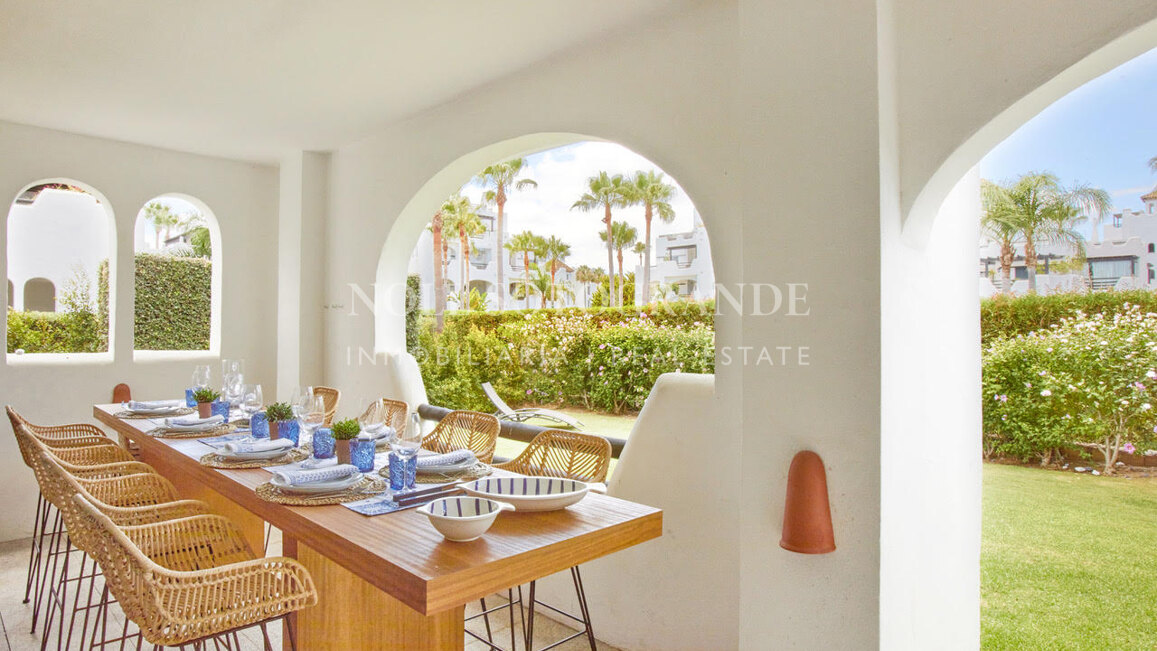 Apartment im Erdgeschoss zur Vermietung in El Polo de Sotogrande