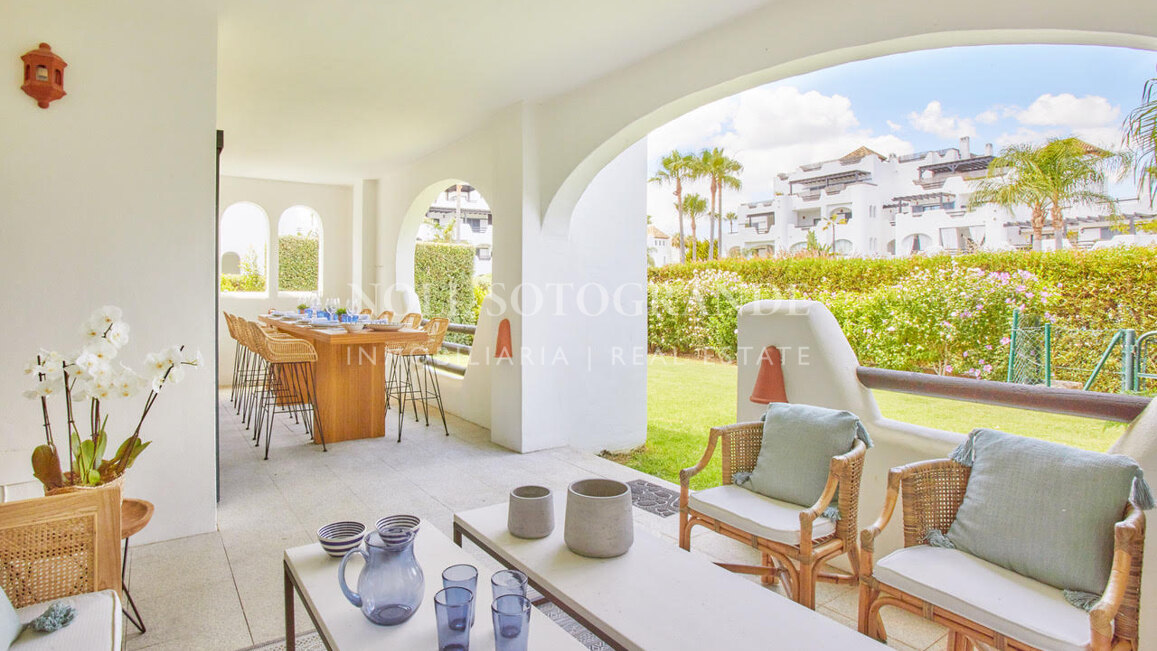 Apartment im Erdgeschoss zur Vermietung in El Polo de Sotogrande